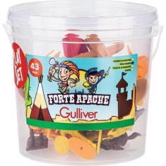 Imagem de Miniatura colecionavel forte apache indios playset gulliver