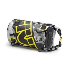Imagem de Bolsa Moto Impermeavel 30Lt Cinza E Amarelo Ea114Cm Givi