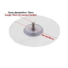 Imagem de 5 Peças de Maçanetas de Porta de Armário de Silicone Adesivas Fortes - Sem Necessidade de Perfuração, Puxadores de Porta de Vidro Universais, Duráveis ​​e Elegantes