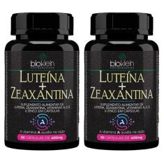 Imagem de Kit 2X Luteína + Zeaxantina + Vitaminas 60 Cápsulas - Bioklein