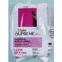 Imagem de Ração Quatree Supreme Para Gatos Adultos Sabor Salmão E Batata Doce 1K