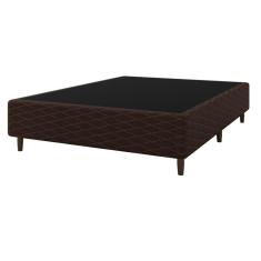 Imagem de Base Cama Box para Colchão Casal 138x188cm Sue Marrom Umaflex