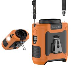 Imagem de Ventilador de cintura portátil Socool 10000mAh recarregável com 5 velocidades