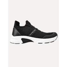 Imagem de Tênis Calvin Klein Jeans Masculino Baixo Knitt New Runner Preto-Masculino