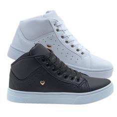 Imagem de Tênis Feminino Academia Fitness Esportivo Kit 2-Feminino