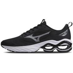 Imagem de Tênis de Corrida Masculino Mizuno Wave Frontier 15, Preto, 39
