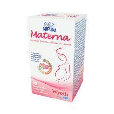Imagem de Polivitamínico Nestlé Materna com 30 comprimidos 30 Comprimidos Revestidos