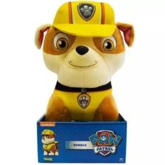 Imagem de Pelúcia Rubble Patrulha Canina 30 cm Sunny