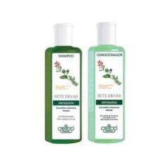 Imagem de Shampoo+condicionador Flores E Vegetais Antiqueda Sete Ervas