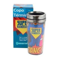 Imagem de Copo Térmico Com Tampa Super Namorada 450Ml