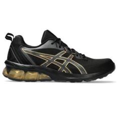 Imagem de Tênis ASICS GEL-Quantum 90 Iv - Masculino - Preto com Dourado e Cinza-Masculino