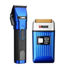 Imagem de Kit Maquina Cabelo Wmark Ng 121 + Ng 996 Shaver Profissional