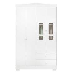 Imagem de Guarda Roupa Infantil New Danny Plus 4 Portas E 2 Gavetas - Reller Móv