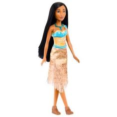 Imagem de Boneca Disney Princesas Saia Cintilante 30 Cm Hlw02 Mattel