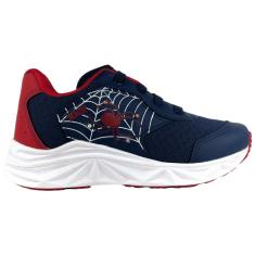 Imagem de Tenis Infantil Calc Facil Anatomico Ortopedico Aranha com Led-Masculino