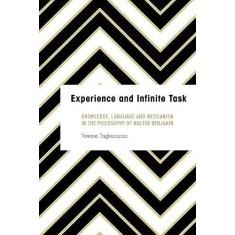 Imagem de Experience and Infinite Task: Knowledge, Language and Messianism in the Philosophy of Walter Benjamin