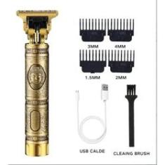 Imagem de Maquina Barbeador Aparador de Pelos Retro Buda Gold Daling