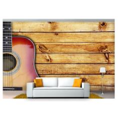 Imagem de Papel De Parede Instrumentos Musicais Violão  Mus02