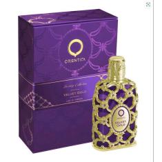 Imagem de Perfume Velvet Gold Orientica Edp 80ml - Rosa e Âmbar