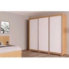 Imagem de Guarda Roupa Casal New Prime Sem Espelho Hanover - Village Móveis