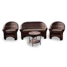 Imagem de Conjunto De Sofá 1 Sofá + 2 Poltronas + 1 Mesa Centro Fendi