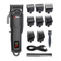 Imagem de Maquina Cortar Cabelo Profissional NG 1001 Preto Wmark