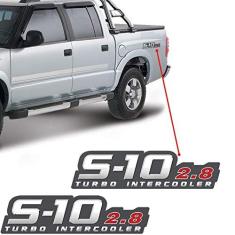 Imagem de Par de Adesivo Lateral Chevrolet S10 2.8 Turbo Intercooler