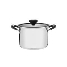 Imagem de Caldeirão Tramontina Solar Silicone em Aço Inox com Fundo Triplo 20 cm 4,6 L