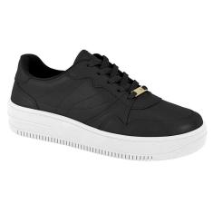 Imagem de Tênis Feminino Casual Pelica Preto Branco Vizzano 1389.101-Feminino