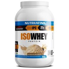 Imagem de Iso Whey Protein Nutrilatina Sabor Baunilha Bourbon 900G