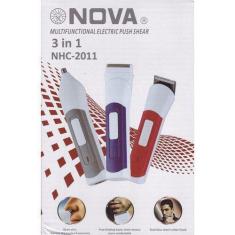 Imagem de Barbeador Aparador Pelôs E Máquina Cabelo 3 Em 1 - Nova