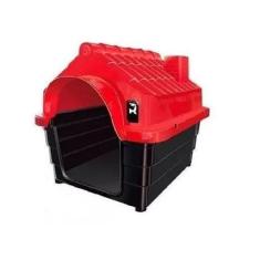 Imagem de Casa Para Cachorro Gato Porte Médio N3 Resistente Vermelho - Mecpet