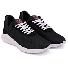 Imagem de Tênis Preto Masculino Feminino Ultra Leve Confortável Macio Esporte Ac