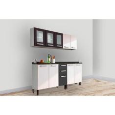 Imagem de Kit De Cozinha Modulada 4 Peças Gourmet  (2 Armários + 2 Balcões) C4p7
