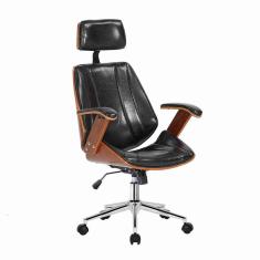 Imagem de Cadeira de Escritório Juliette Presidente Giratória Preta