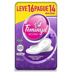 Imagem de Absorvente Feminyd Com Abas Noturno 16 Unidades