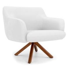 Imagem de Poltrona Decorativa Para Sala de Estar Jade D02 Corano  C-12 - Lyam Decor