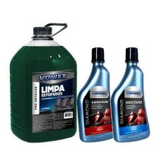 Imagem de Kit Limpa Estofados Higicouro Hidracouro - Vonixx