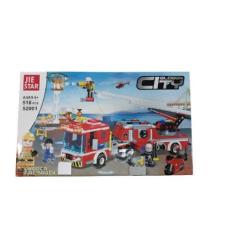 Imagem de Caminhão De Bombeiros Global City Blocos De Montar - Vilto