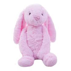 Imagem de Coelho Rosa Orelhudo Com Peso 40cm - Pelúcia