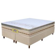 Imagem de Cama Box King Gazin Bipartida De Mola Ensacada  - 59cm De Altura New R