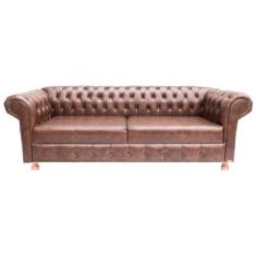 Imagem de Sofa Chesterfield Luiz Xv 1.80 Sala Recepcao Barbearia - Novo Encanto