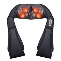 Imagem de Massageador Pescoço Colete Relaxante Costas E Ombro 3d Shiatsu Infrave
