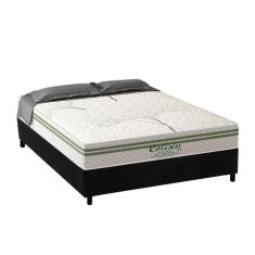 Imagem de Conjunto Box Casal Colchão Molas Paropas Ensacadas Coliseu + Base Crc Suede Black (138x188)