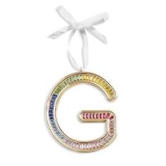 Imagem de Mrchtmas Enfeites iniciais de Natal 2024 | Enfeites de letra de Natal para árvore de Natal | Ornamento de Natal pendurado para mãe, melhores amigas, irmã esposa, enfeite colorido
