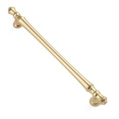 Imagem de Asidrama Pacote com 10 puxadores de armário de cozinha dourados de 192 mm, puxadores de armário de cozinha para puxadores de gaveta de armário