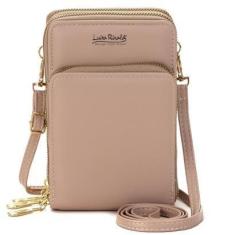 Imagem de Bolsas Feminina Pequena Transversal Porta Cartão Carteira-Feminino