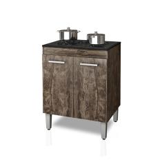 Imagem de Balcão para cooktop 5 bocas 2 portas castani nauru