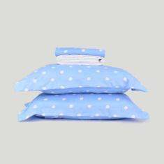 Imagem de Jogo De Lençol Casal S/Elástico 400 Fios 3 Pç Estampado - Casa Di Vall