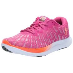 Imagem de Under Armour Charged Breeze 2 Tênis de corrida feminino, (602) Astro Pink/Phoenix Fire/Phoenix Fire, 36